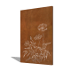 Πάνελ κήπου από ατσάλι corten