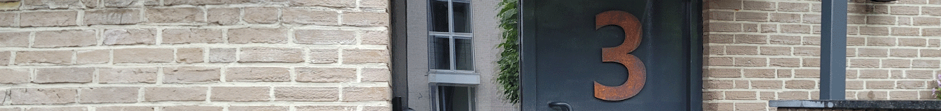 Αριθμοί από ατσάλι corten