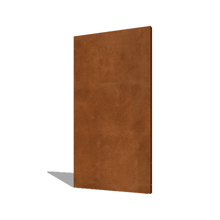 Πάνελ από ατσάλι corten βάση 100 x 6 x 190 cm