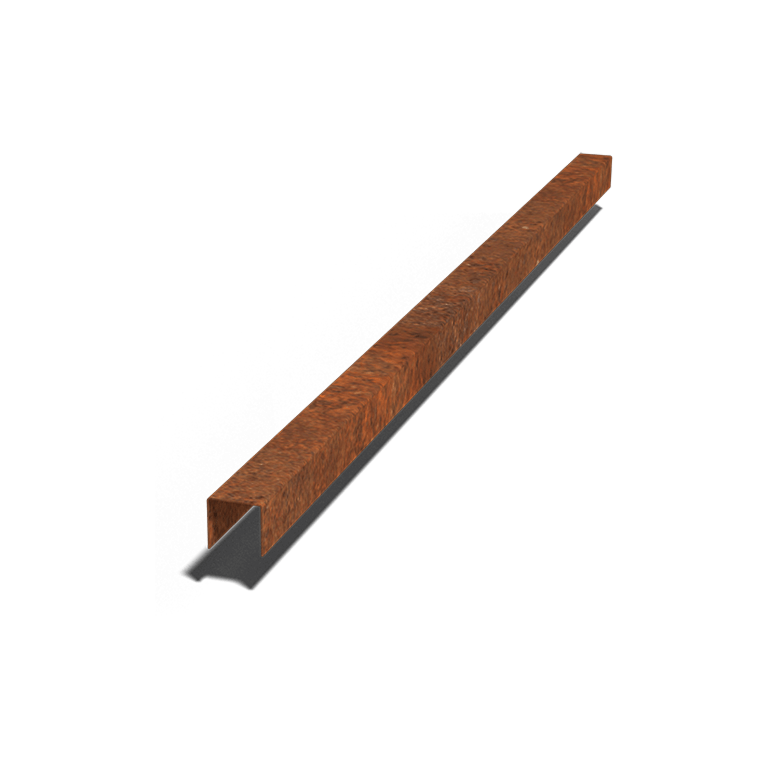 Προφίλ u από ατσάλι corten 5 x 6 x 5 cm (μήκος 150 cm)