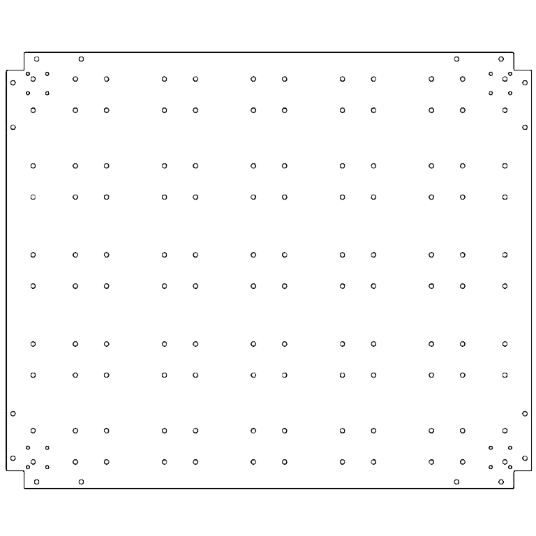 βάση Γαλβανισμένος χάλυβας 100 x 120 cm