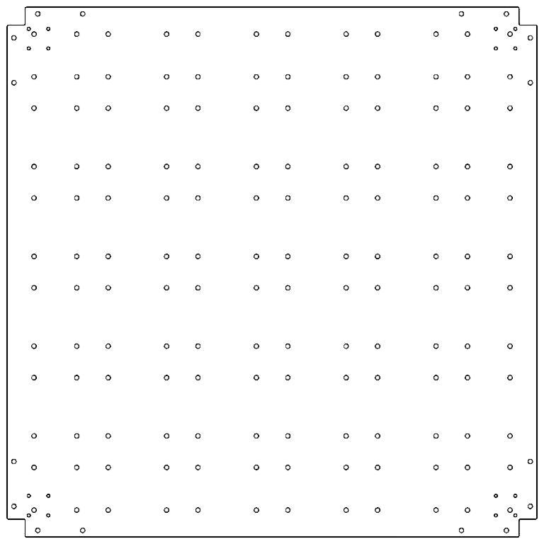 βάση Γαλβανισμένος χάλυβας 120 x 120 cm
