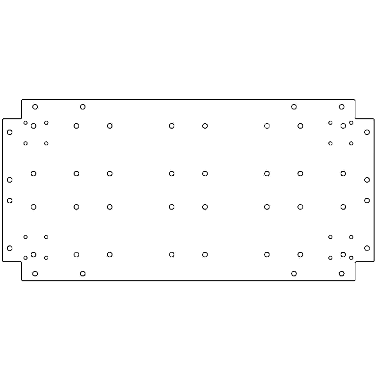 βάση Γαλβανισμένος χάλυβας 40 x 80 cm