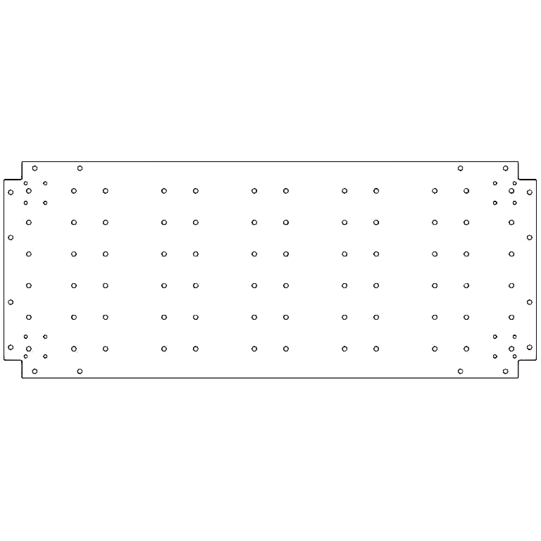 βάση Γαλβανισμένος χάλυβας 50 x 120 cm