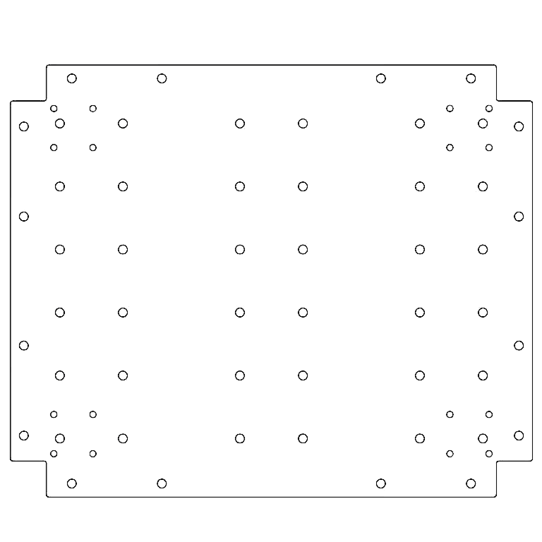 βάση Γαλβανισμένος χάλυβας 50 x 60 cm