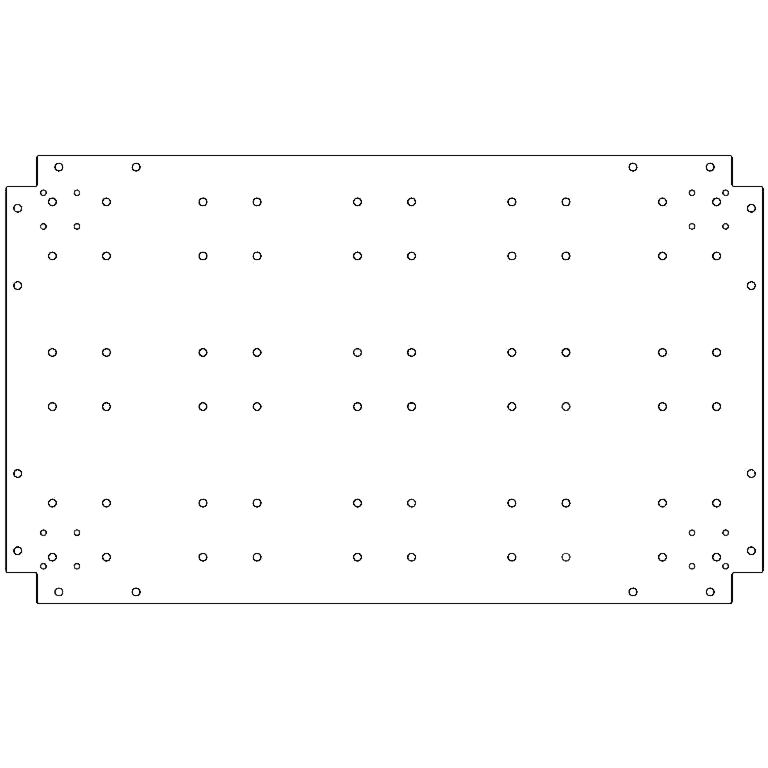 βάση Γαλβανισμένος χάλυβας 60 x 100 cm
