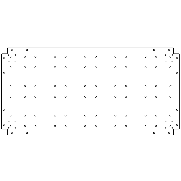 βάση Γαλβανισμένος χάλυβας 60 x 120 cm