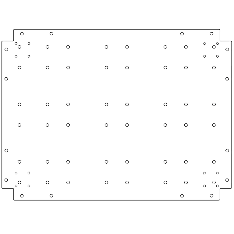 βάση Γαλβανισμένος χάλυβας 60 x 80 cm