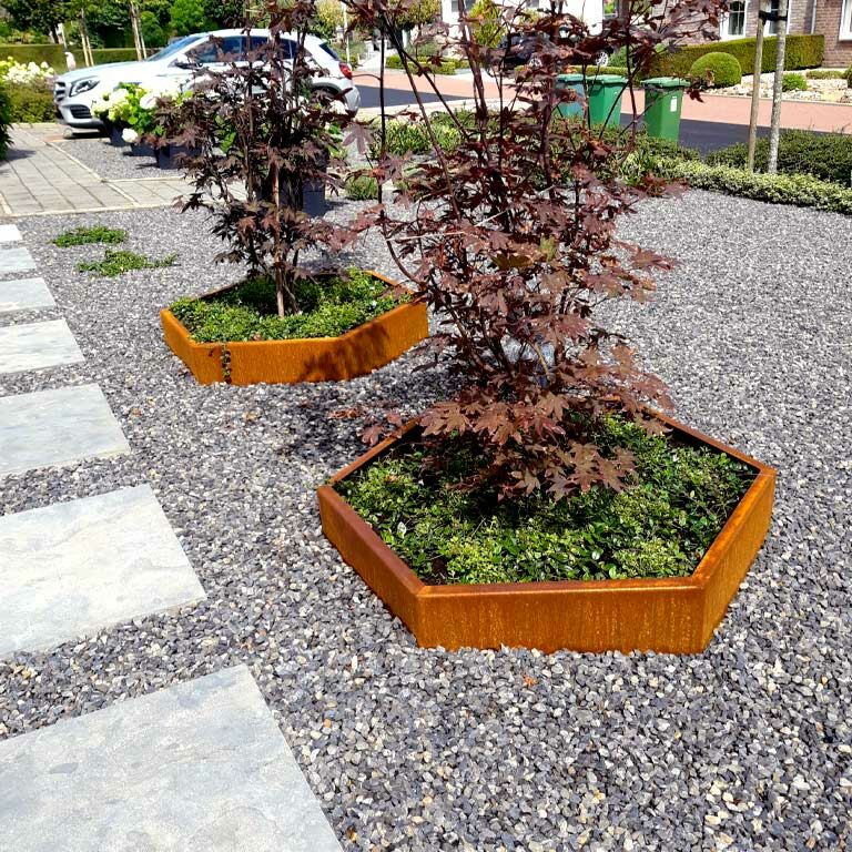 Ζαρντινιέρα από χάλυβα corten Denver 120