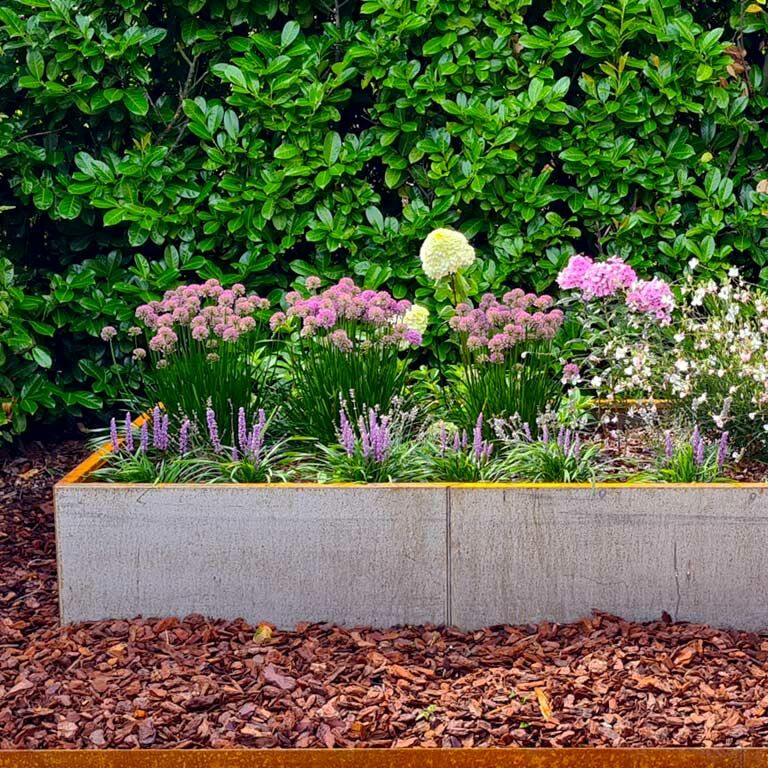 Ζαρντινιέρα από χάλυβα corten Texas xxl 320 x 120 cm