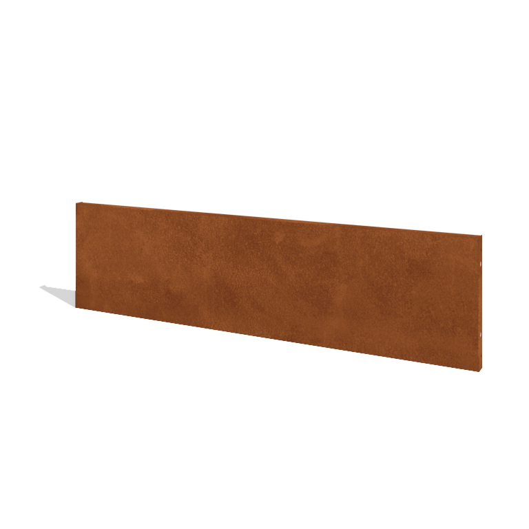 Φράχτης κηπου από χάλυβα corten H πάνελ 180 x 47,5 cm