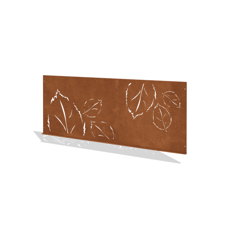 Διακοσμητικός Φράχτης από ατσάλι corten N 149 x 60 cm
