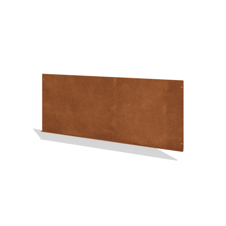 Διακοσμητικός Φράχτης από ατσάλι corten V 149 x 60 cm