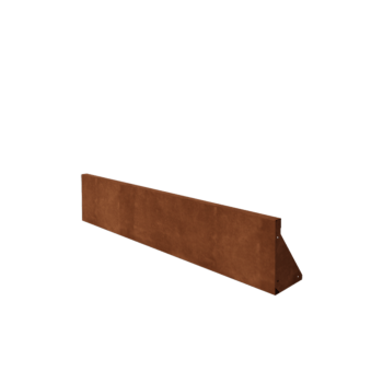 Τοίχος συγκράτησης από χάλυβα Corten - Ίσιο - 150 x 30 cm Τοίχος συγκράτησης από χάλυβα Corten - Ίσιο - 150 x 30 cm