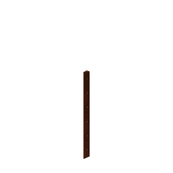 Ζαρντινιέρα από χάλυβα Corten - Γωνιά 30° - 60 cm