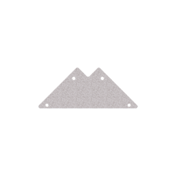 Ζαρντινιέρα από χάλυβα - Πλάκες σύνδεσης - 90°