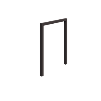 Πέργκολα από χάλυβα - Ίσιο - 200 x 230 cm - RAL7016 ματ (ανθρακί γκρι) - Χωρίς βάση από σκυρόδεμα