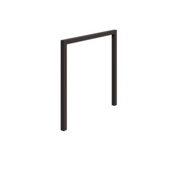 Πέργκολα από χάλυβα - Ίσιο - 250 x 230 cm - RAL7016 ματ (ανθρακί γκρι) - Χωρίς βάση από σκυρόδεμα