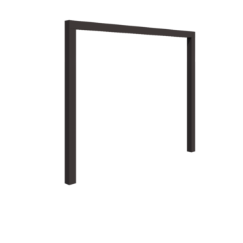 Πέργκολα από χάλυβα - Ίσιο - 300 x 230 cm - Άλλο χρώμα RAL - Χωρίς βάση από σκυρόδεμα