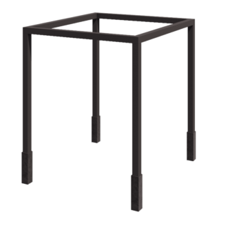 Πέργκολα από χάλυβα - Τετράγωνο - 274 x 250 x 230 cm - Άλλο χρώμα RAL - Με βάση από σκυρόδεμα