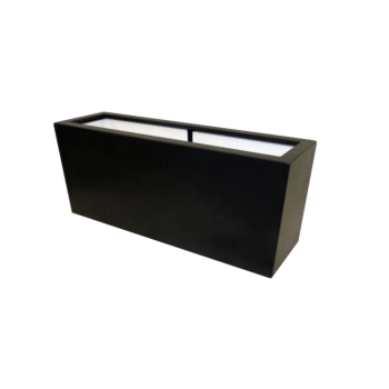 πολυεστερική γλάστρα - Ορθογώνιο - 120 x 30 x 60 cm - Με βάση