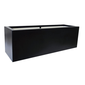 πολυεστερική γλάστρα - Ορθογώνιο - 120 x 40 x 40 cm - Με βάση