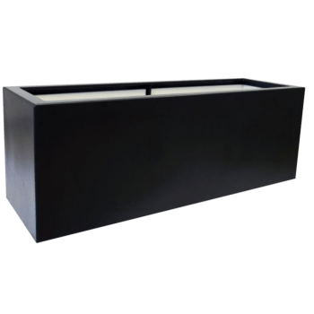 πολυεστερική γλάστρα - Ορθογώνιο - 120 x 40 x 50 cm - Με βάση