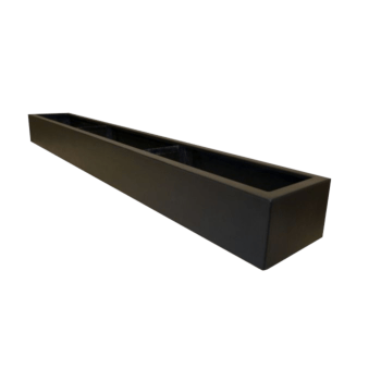 πολυεστερική γλάστρα - Ορθογώνιο - 200 x 30 x 20 cm - Με βάση