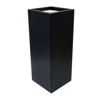 πολυεστερική γλάστρα - Τετράγωνο - 40 x 40 x 120 cm - Με βάση