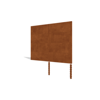 Φράχτης κηπου από χάλυβα corten H4 σετ 252 cm