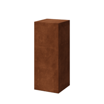 Βάθρο από ατσάλι corten Οχάιο 40 x 40 x 100 cm