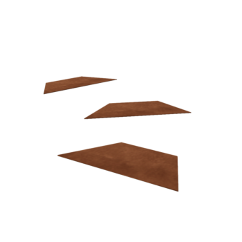 Πλάκα από ατσάλι corten Εξάγωνο HH 50