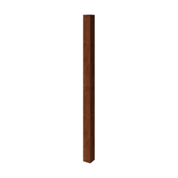 Στύλος περίφραξης από ατσάλι corten 200 cm