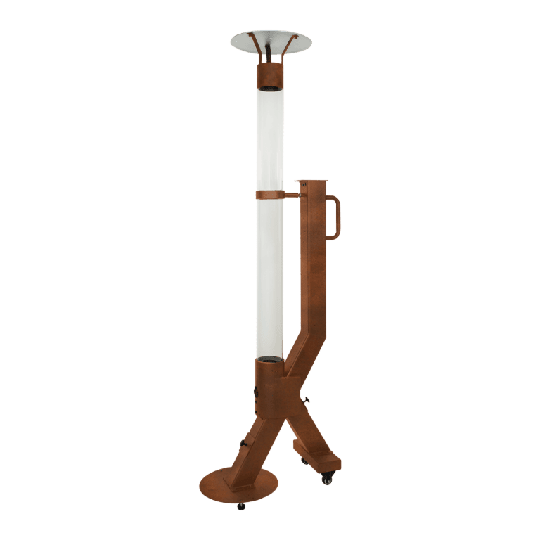 Θερμαντήρας βεράντας pellet - Rocket - Corten