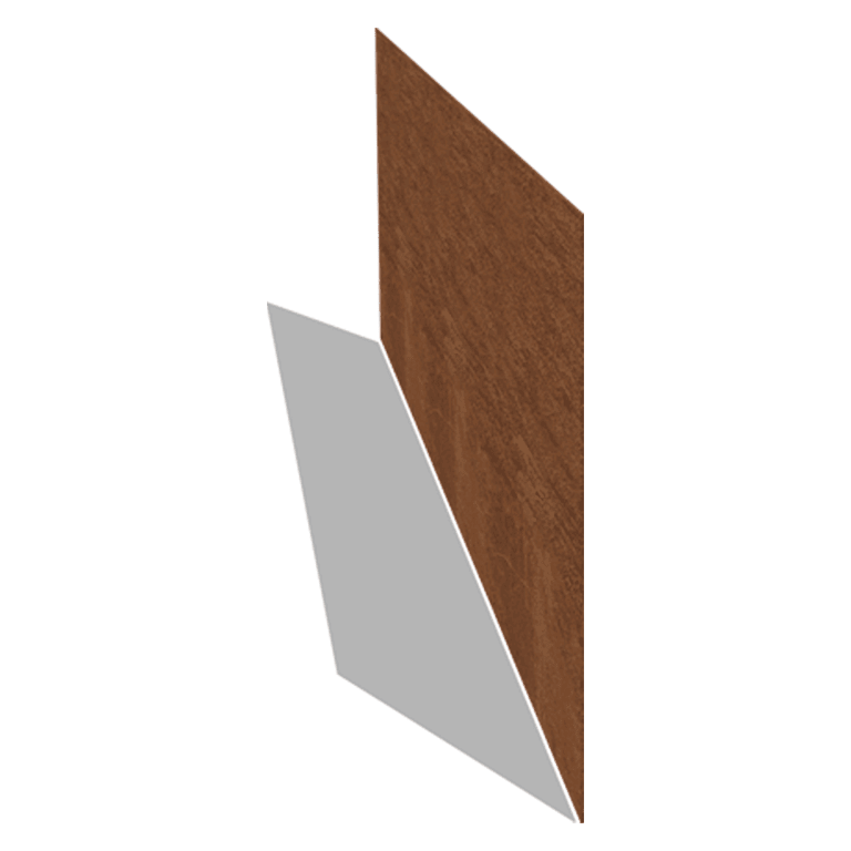Χωρίσματα γκαζόν από ατσάλι corten ίσιο 37,5 cm (μήκος 150 cm)