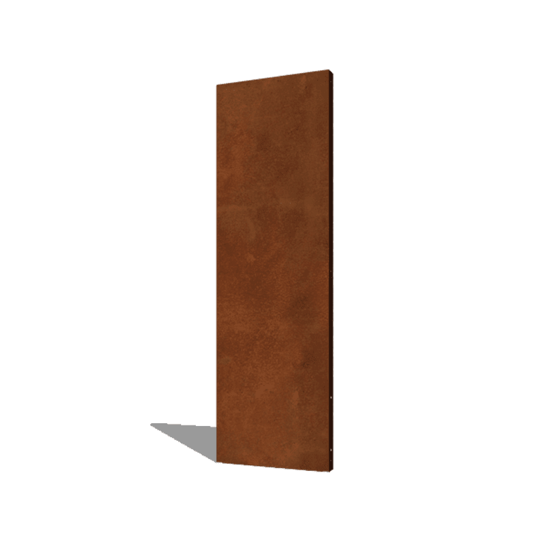 Πάνελ από ατσάλι corten βάση 60 x 6 x 190 cm