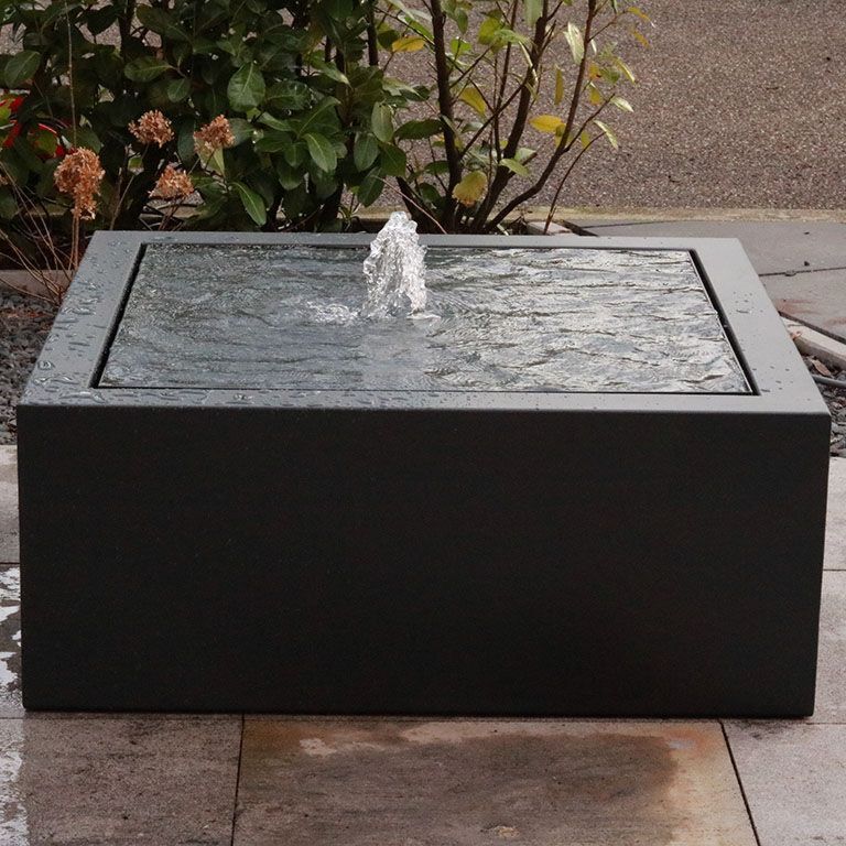 Συντριβάνι αλουμινίου 100 x 100 x 40 cm