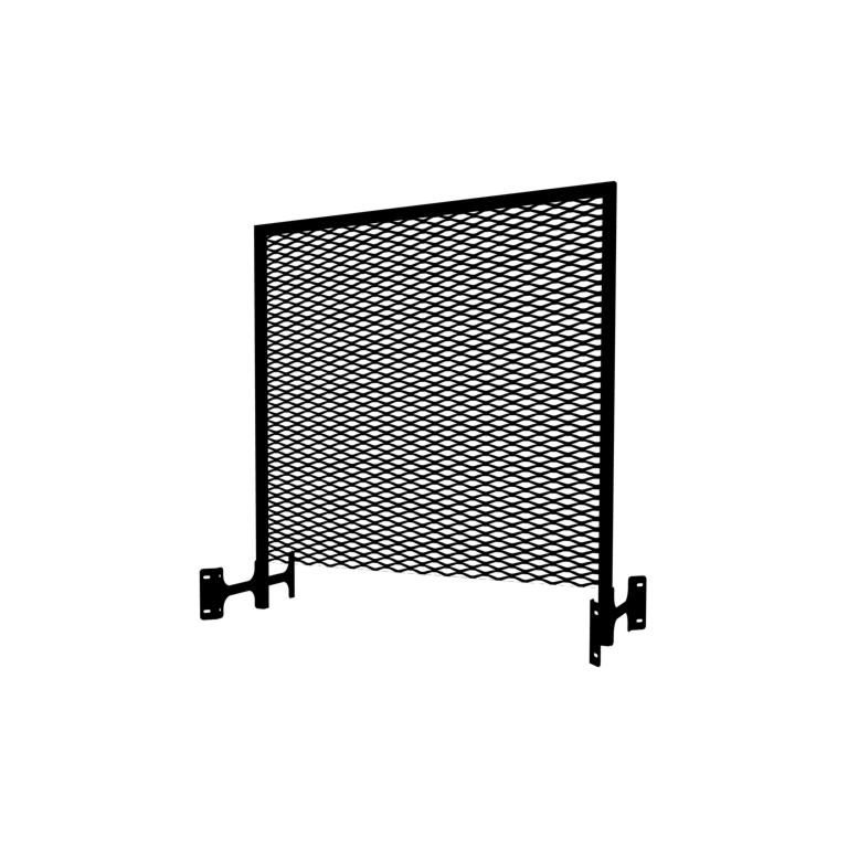 Μαύρο kαφασωτό για αναρριχώμενα 120 x 50 cm
