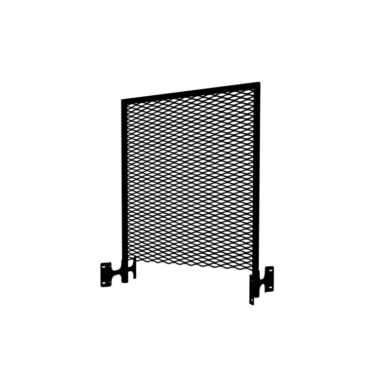 Μαύρο kαφασωτό για αναρριχώμενα 100 x 40 cm