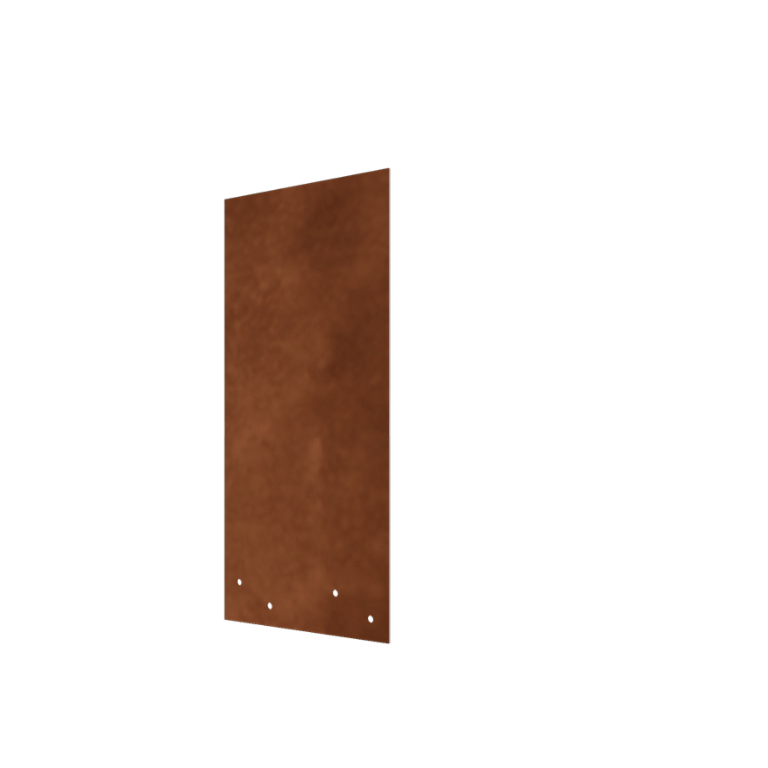 βάση σύνδεσης ίσιο Corten χάλυβα υψηλό XL 45 cm