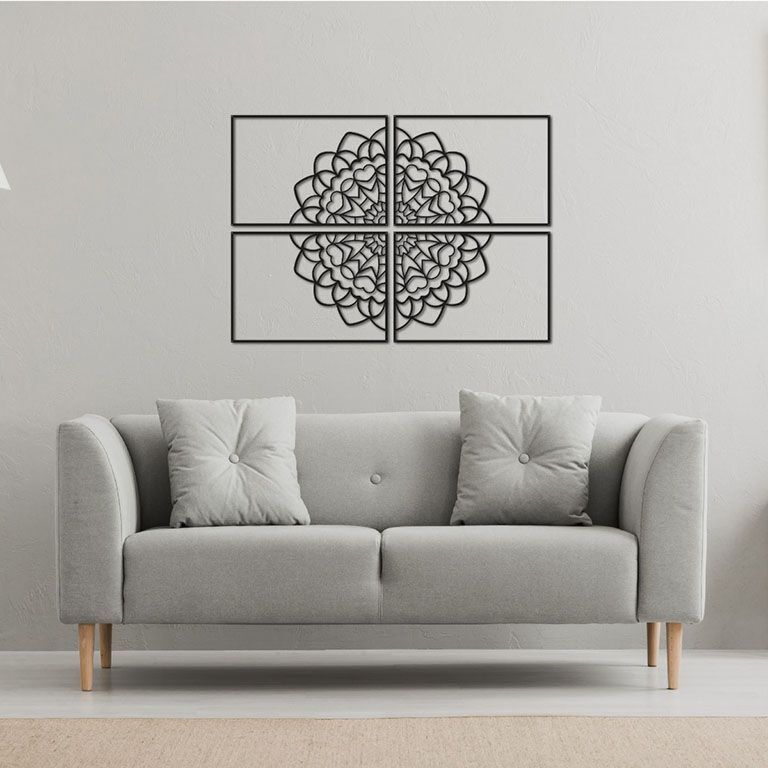 Μεταλλική διακόσμηση τοίχου Mandala *OP=OP