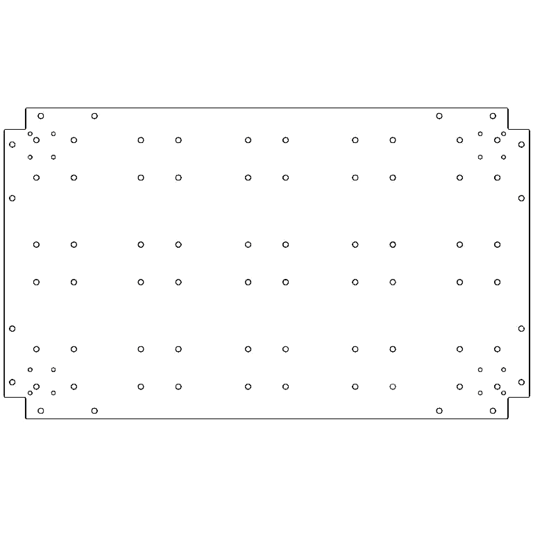 βάση Γαλβανισμένος χάλυβας 60 x 100 cm
