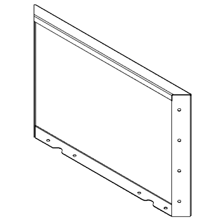 Πάνελ από ατσάλι επίστρωση πούδρας 40 x 60 cm Πάνελ από ατσάλι επίστρωση πούδρας 40 x 60 cm