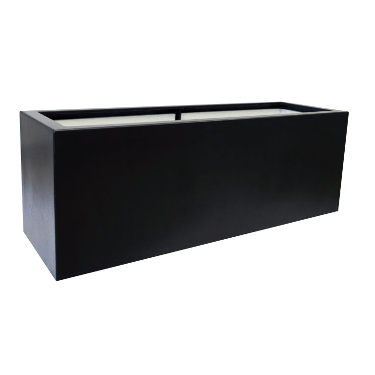 πολυεστερική γλάστρα - Ορθογώνιο - 120 x 40 x 50 cm - Με βάση