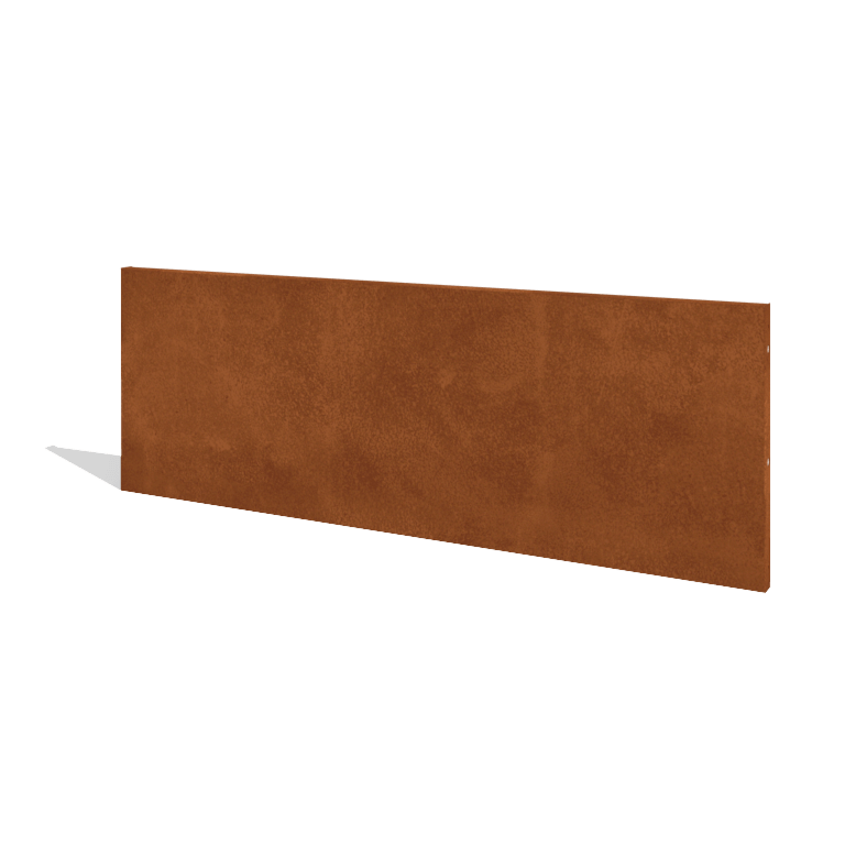 Φράχτης κηπου από χάλυβα corten H πάνελ 180 x 63,3 cm