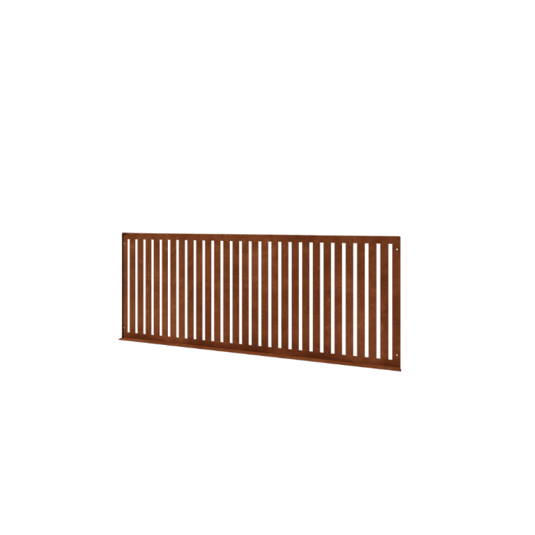Διακοσμητικός Φράχτης από ατσάλι corten S 149 x 60 cm