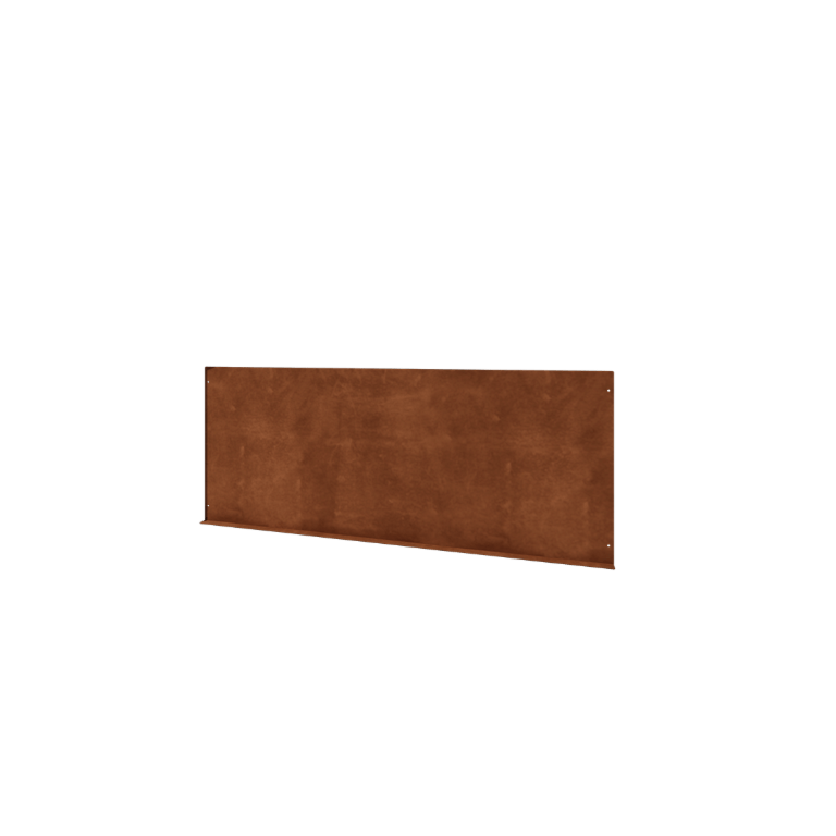 Διακοσμητικά κάγκελα από χάλυβα Corten V - Πάνελ - 149 x 3 x 60 cm