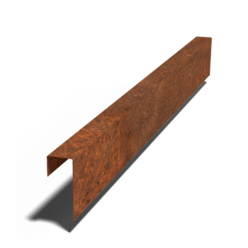 Προφίλ u από ατσάλι corten 15 x 6 x 5 cm (μήκος 150 cm)