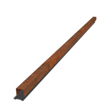 Προφίλ u από ατσάλι corten 5 x 6 x 5 cm (μήκος 240 cm)