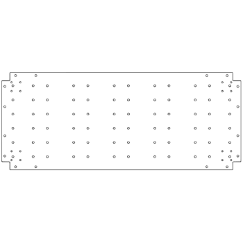 βάση Γαλβανισμένος χάλυβας 50 x 120 cm